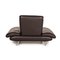 Black Leather Armchair from Koinor Rossini 9