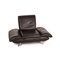 Black Leather Armchair from Koinor Rossini, Image 1