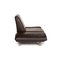 Black Leather Armchair from Koinor Rossini 8