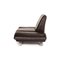 Black Leather Armchair from Koinor Rossini 10