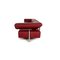 Red Leather Sofa from Cor Arthe 10