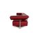 Red Leather Sofa from Cor Arthe, Image 10