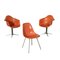 Aluminium Fibreglass Chairs by Charles & Ray Eames for Herman Miller, 1960s, Set of 3 1
