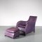 Lounge Chair with Ottoman by Gerard van den Berg for Montis, Netherlands, 1990s, Set of 2, Image 1