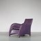 Lounge Chair with Ottoman by Gerard van den Berg for Montis, Netherlands, 1990s, Set of 2 3