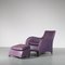 Lounge Chair with Ottoman by Gerard van den Berg for Montis, Netherlands, 1990s, Set of 2, Image 2