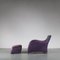 Lounge Chair with Ottoman by Gerard van den Berg for Montis, Netherlands, 1990s, Set of 2 10
