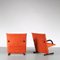 T-Line Chairs by Burkhard Vogtherr for Arflex, Italy, 1980s, Set of 2 6