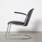 Black Leather 413 Armchair by Willem Hendrik Gispen for Gispen 3