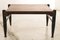 Vintage Coffee Table in Walnut with Varnished Legs & Metal Parts, 1960s 1