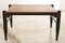 Vintage Coffee Table in Walnut with Varnished Legs & Metal Parts, 1960s, Image 1