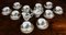 Service à Thé pour 10 Personnes avec Tasses avec Soucoupes, Pots à Lait et Sucriers de HHP, Japon, 1950s, Set de 32 6