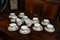 Servicio de té para 10 personas que incluye tazas con platillos, jarras para leche y azucareros de HHP, Japón, años 50. Juego de 32, Imagen 7