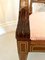 Antiker edwardianischer Armlehnstuhl mit Intarsien 12