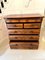 Antique Victorian Scottish Mahogany Chest of Drawers 4