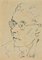Georges Vernotte, Portrait, Pen Drawing, 1950 1