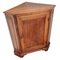 20th Century French Directoire Carved Corner Cabinet, Image 1
