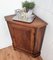 20th Century French Directoire Carved Corner Cabinet, Image 6