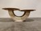 Vintage Two-Tier Travertine Coffee Table, 1970s, Image 3