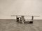 Tavolino da caffè vintage in marmo grigio di Willy Ballez per Design M, anni '70, Immagine 10