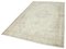 Tapis Beige Vintage, Turquie 3