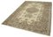 Tapis Beige Vintage, Turquie 3