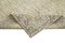 Tapis Beige Vintage, Turquie 6