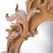 Neoclassical Style Gold Leaf & Hand Carved Wood Mirror with Acanthus Leaf Decoration, 1970s 4