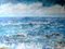 Penny Rumble Listen to the Sound of the Sea, Contemporary Seascape Oil Painting, 2017 1