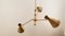 Adjustable Sputnik Lamp with Perforated Cones 33