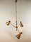 Adjustable Sputnik Lamp with Perforated Cones 1