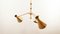 Adjustable Sputnik Lamp with Perforated Cones 19