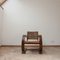 Mid-Century French Bentwood and Rope Armchair by Adrien Audoux & Frida Minet 2