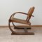 Fauteuil Mid-Century en Bois Courbé et Corde par Adrien Audoux & Frida Minet, France 4