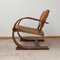 Mid-Century French Bentwood and Rope Armchair by Adrien Audoux & Frida Minet 4