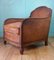 French Art Deco Leather Club Chair, 1930s 2
