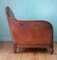 French Art Deco Leather Club Chair, 1930s, Image 3