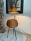 Rattan Sewing Table Style Floor Lamp, 1960s 3