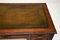 Antique Chippendale Style Mahogany Desk with Leather Top, Image 8