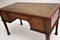 Antique Chippendale Style Mahogany Desk with Leather Top, Image 9