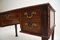 Antique Chippendale Style Mahogany Desk with Leather Top, Image 10