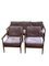 Antimott Model 550 Sofa and Armchairs in Rosewood by Walter Knoll for Walter Knoll / Wilhelm Knoll, Set of 3, Image 8
