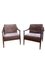 Antimott Model 550 Sofa and Armchairs in Rosewood by Walter Knoll for Walter Knoll / Wilhelm Knoll, Set of 3, Image 10