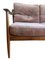 Antimott Model 550 Sofa and Armchairs in Rosewood by Walter Knoll for Walter Knoll / Wilhelm Knoll, Set of 3, Image 4