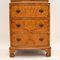 Antique Georgian Style Burr Walnut Chest on Chest, Image 10