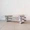 Italian Tubular Chrome & Glass Coffee Table, 1970s, Image 2