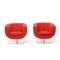 Tulip Armchairs in Red Fabric by Jeffrey Bernett for B&B Italia, 2000s, Set of 2, Image 6