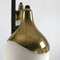 Mid-Century 3-Arm Chandelier in Brass from Stilnovo, Image 2