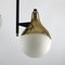 Mid-Century 3-Arm Chandelier in Brass from Stilnovo 13