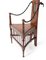 English Art Nouveau Arts & Crafts High Back Armchair in Oak, 1900s 9